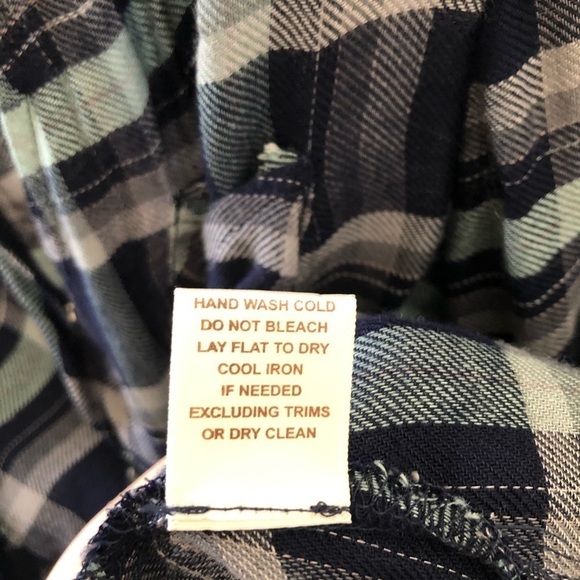 Willow & Clay Women’s Plaid Crossover Shirt Sz M - Picture 12 of 16